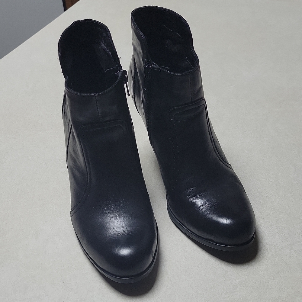 Sleek Black Ankle Booties